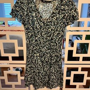 ZARA FLORAL MINI DRESS